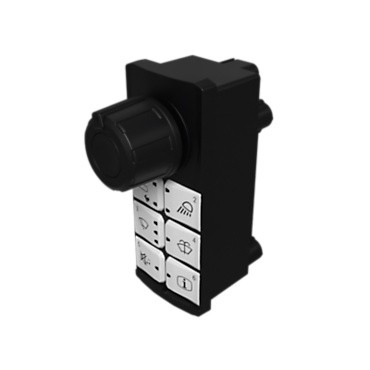 KOMATSU electric cab operator controls components